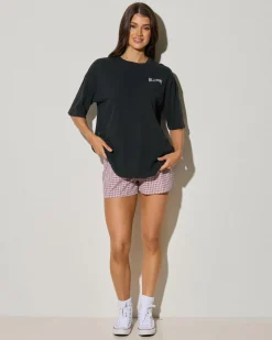 Tops*Billabong Reach For Sunshine T-Shirt Off Black