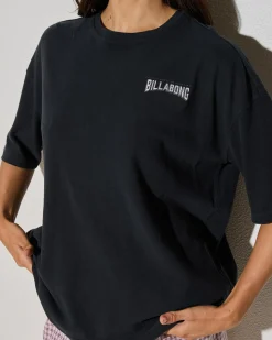 Tops*Billabong Reach For Sunshine T-Shirt Off Black