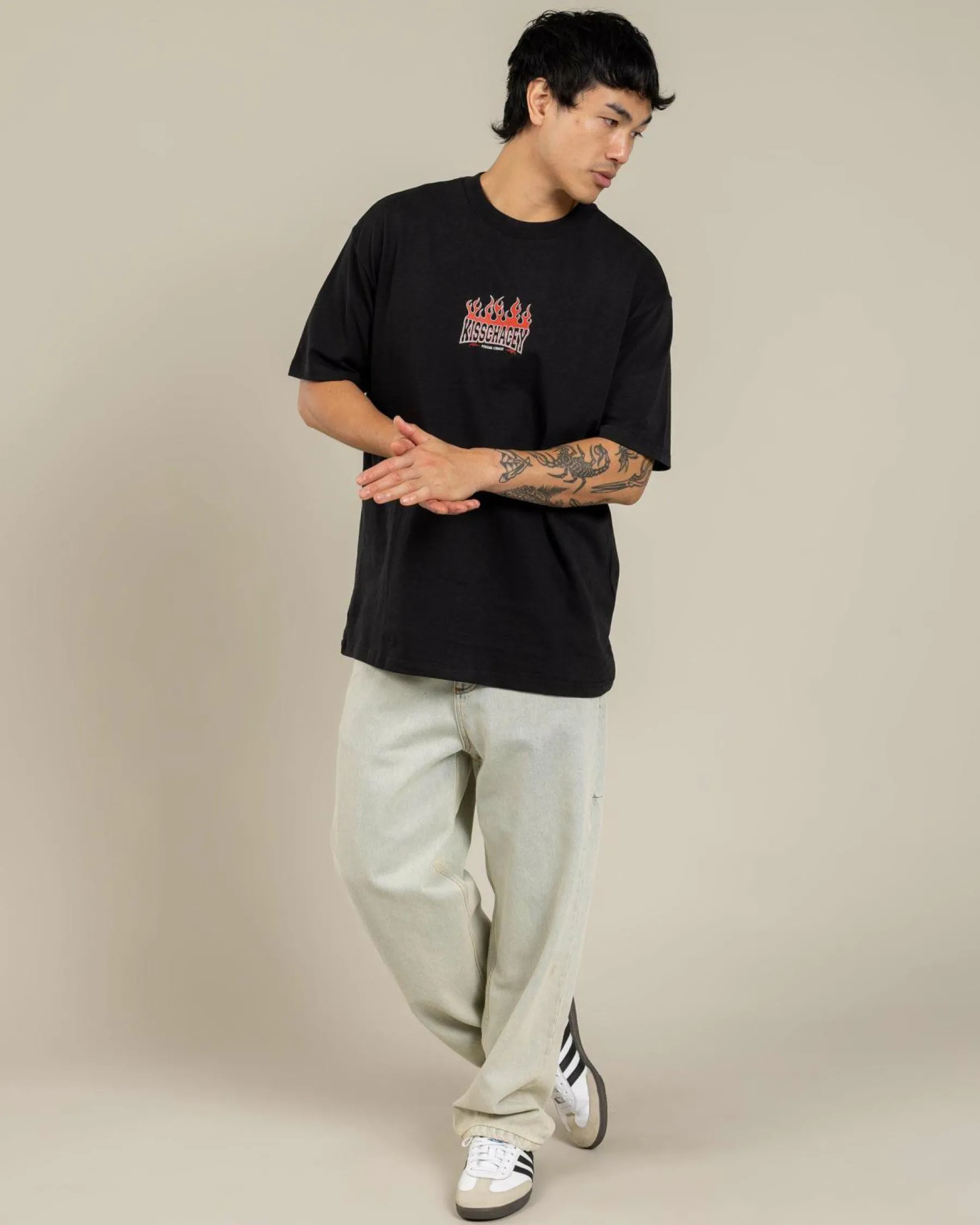 New Rebel Box Fit T-Shirt Tops & T-Shirts
