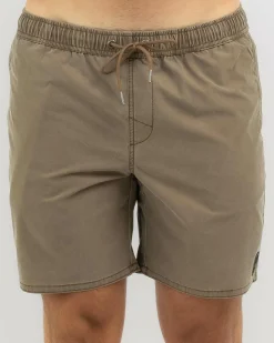 Shorts & Bottoms*Skylark Reef Elastic Waist Shorts Tan