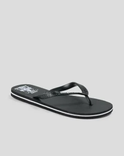 Flip Flops & Sandals*Salty Life Reel Legend Thongs Black/white