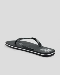 Flip Flops & Sandals*Salty Life Reel Legend Thongs Black/white