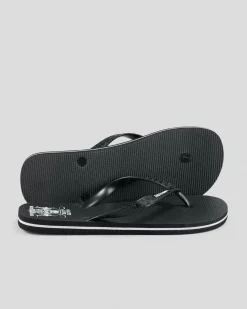 Flip Flops & Sandals*Salty Life Reel Legend Thongs Black/white