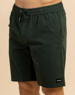 Shorts & Bottoms*Rip Curl Re-Entry Volley Walk Shorts Deep Forest