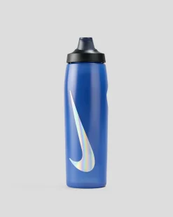 Bottles & Lunch Boxes|Bottles & Lunch Boxes*Nike Refuel Locking Lid 950ml Drink Bottle Blue/silver