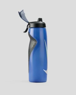 Bottles & Lunch Boxes|Bottles & Lunch Boxes*Nike Refuel Locking Lid 950ml Drink Bottle Blue/silver