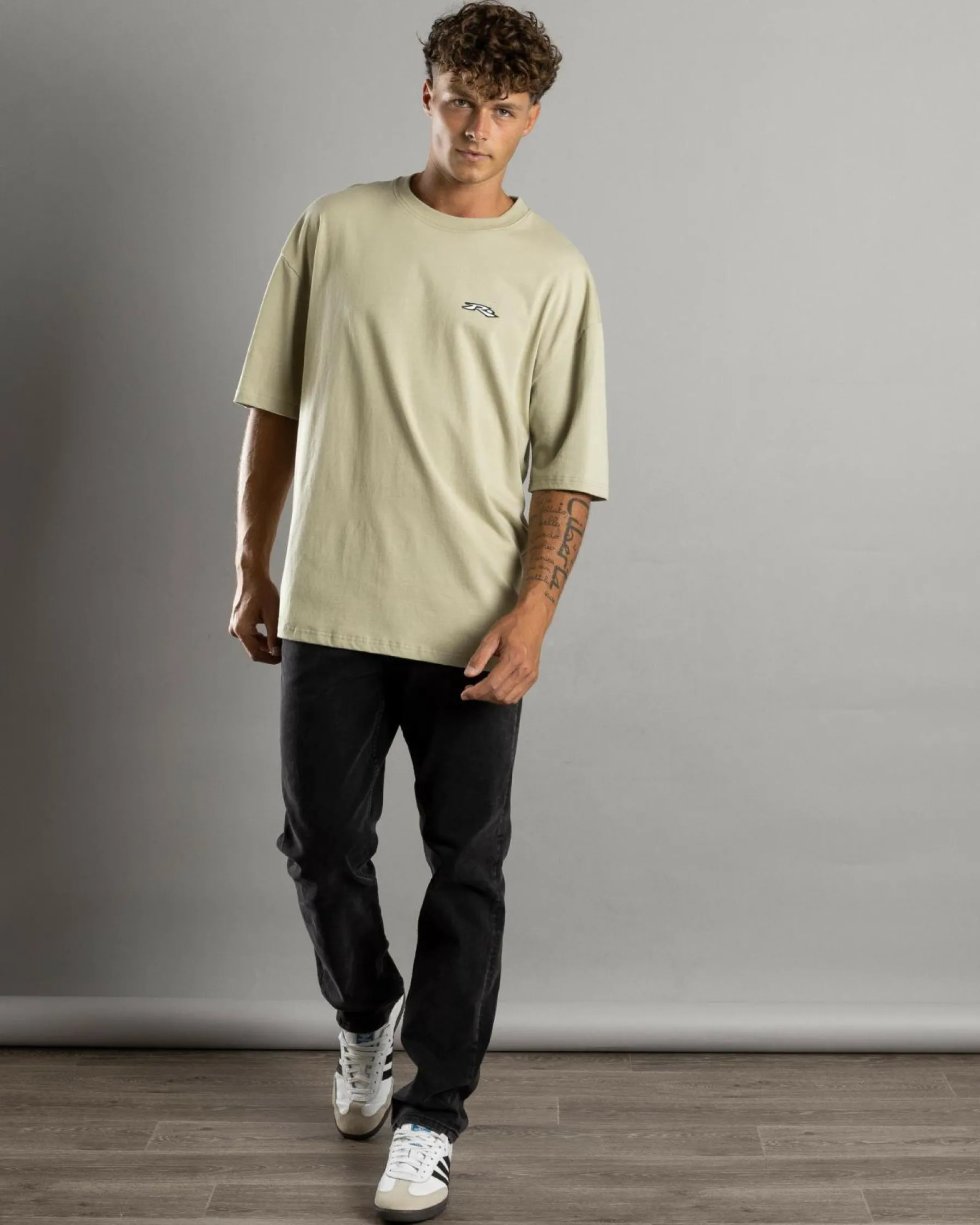 Tops & T-Shirts*Rusty Registered T-Shirt Abbey Stone