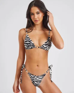 Online Reign Ring Triangle Bikini Top Women Bikinis