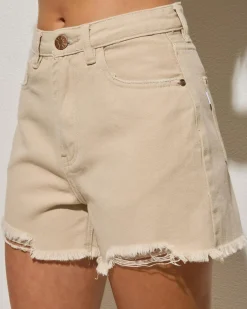 Bottoms*DESU Reign Shorts Wheat