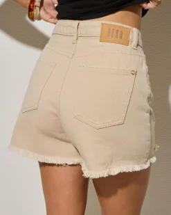 Bottoms*DESU Reign Shorts Wheat
