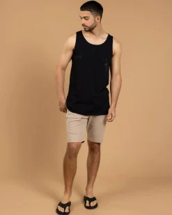 Tops & T-Shirts*Lucid Reliquary Singlet Black/ Black