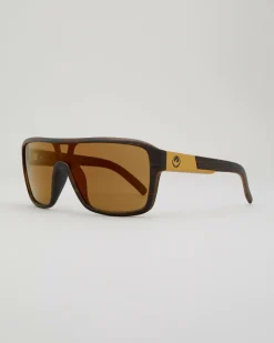 Sunglasses*Dragon Alliance Remix Sunglasses Matte Woodgrain/copper