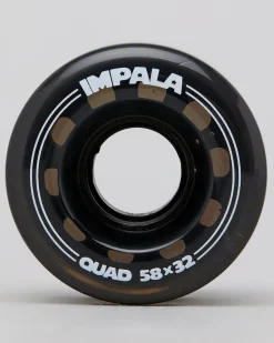 Skateboards & Scooters|Skateboards & Scooters*Impala Replacement Wheel 4 Pack Black