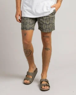 Shorts & Bottoms*Skylark Retain Elastic Waist Shorts Slate Blue