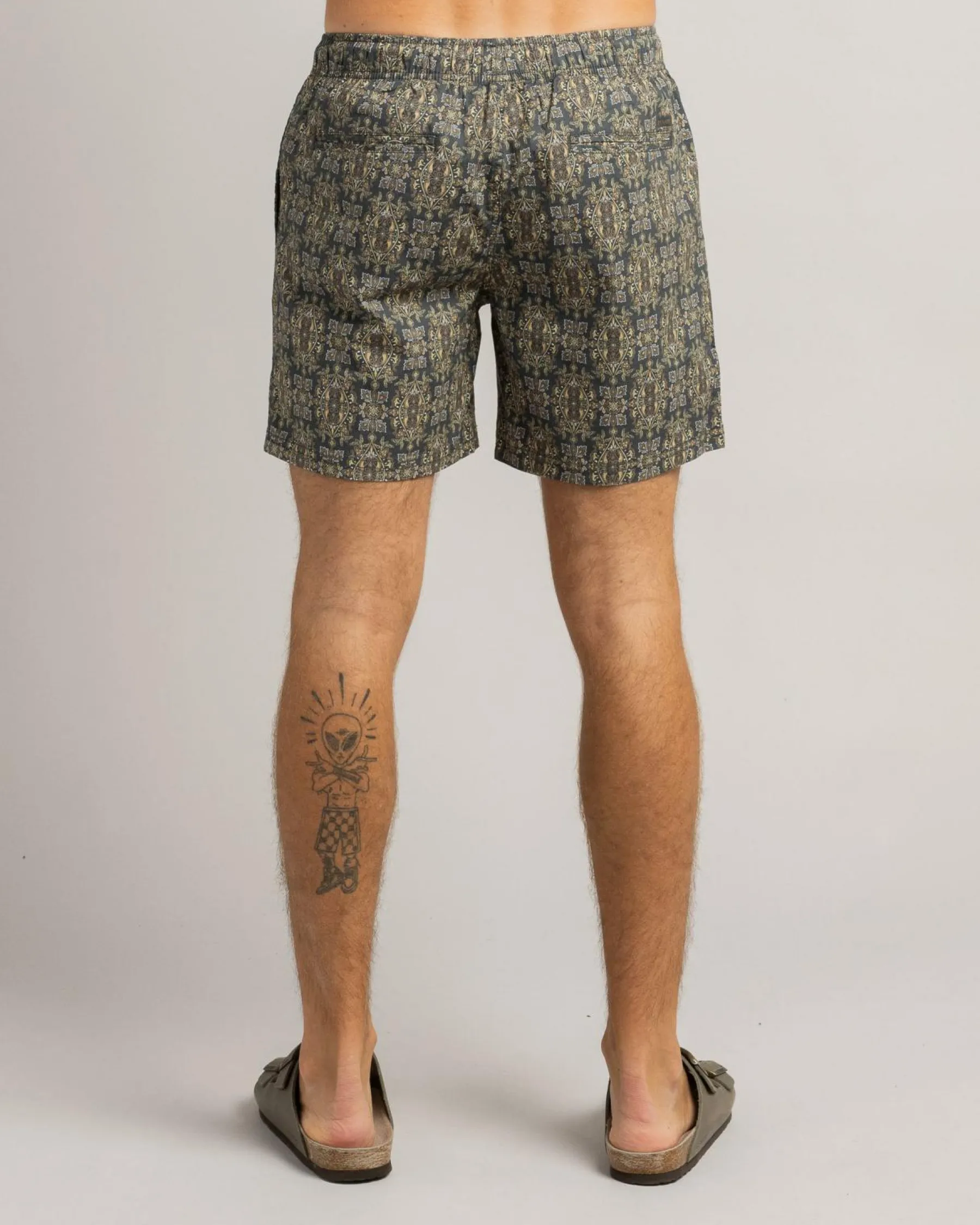 Shorts & Bottoms*Skylark Retain Elastic Waist Shorts Slate Blue