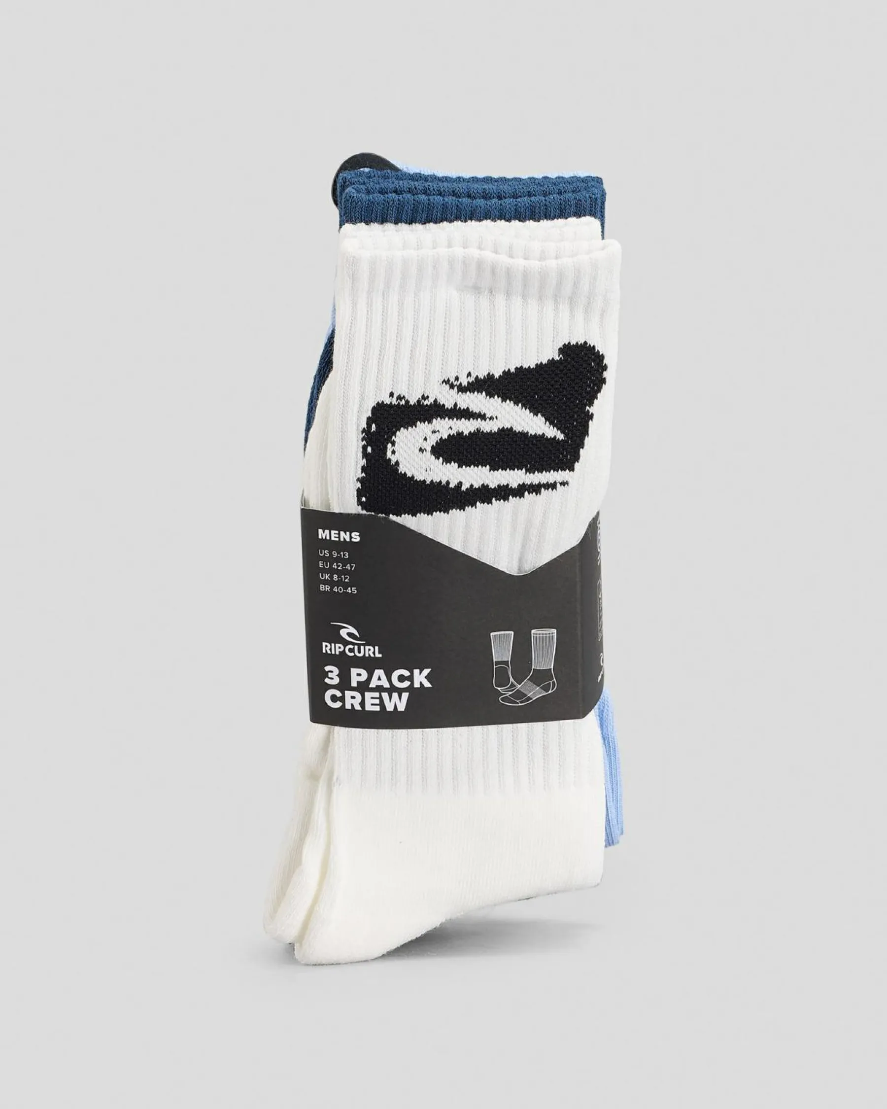 Online Retro Crew Socks 3 Pack Socks