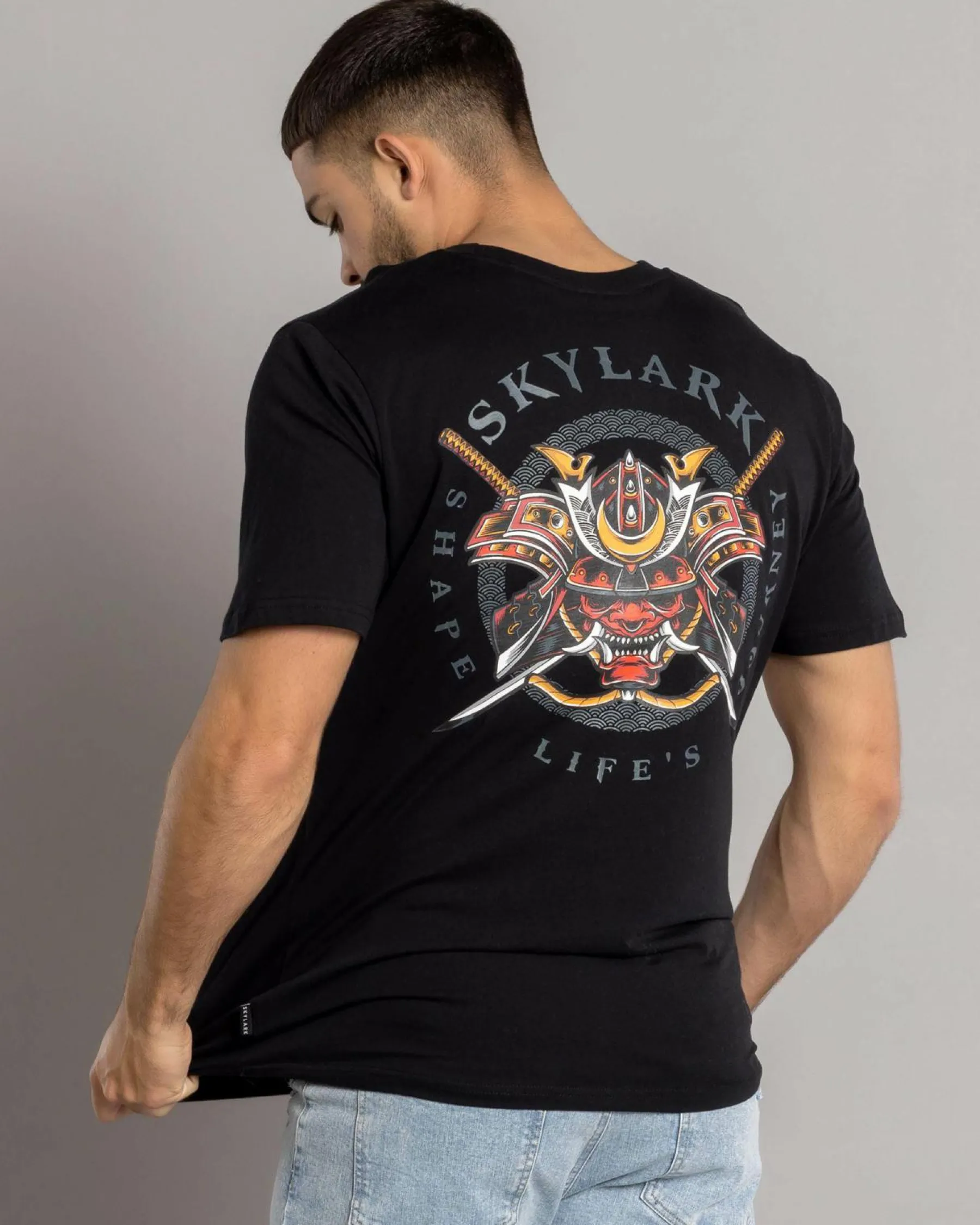 Tops & T-Shirts*Skylark Revamp T-Shirt Black