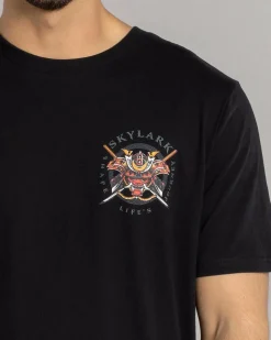 Tops & T-Shirts*Skylark Revamp T-Shirt Black