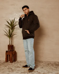 Jackets & Coats|Hoodies & Sweatshirts*Billabong Revolt Zip Thru Hooded Jacket Black Heather