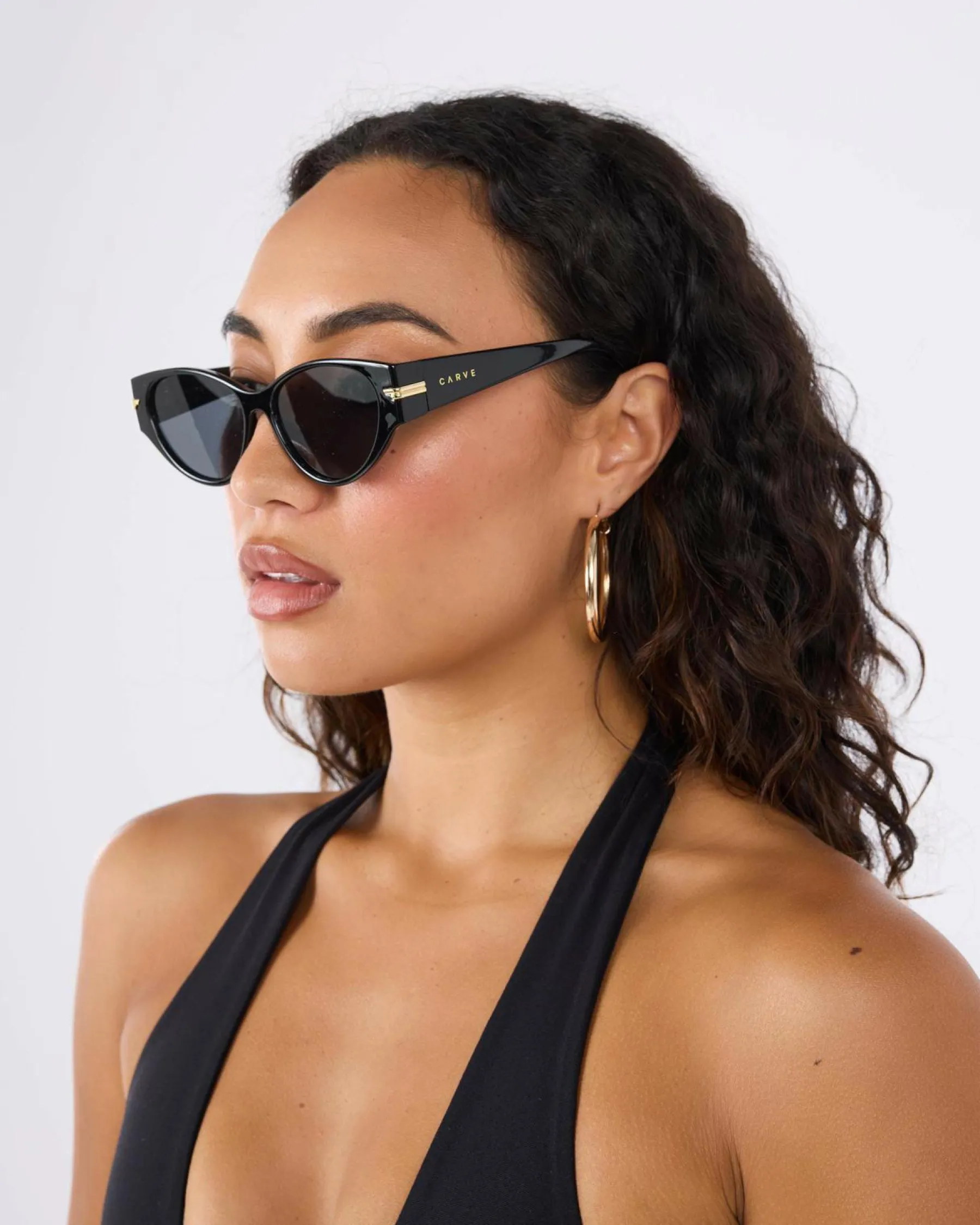 Sunglasses*Carve Rhode Sunglasses Black/grey