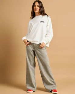 Outlet Rhue Low Wide Jeans Women Denim|Bottoms
