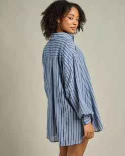 Beach Covers & Overswim*Topanga Ricky Cover Up Blue