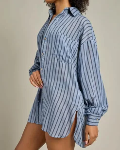 Beach Covers & Overswim*Topanga Ricky Cover Up Blue