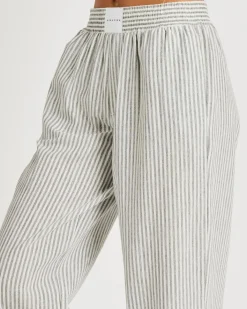 Rico Pants Women Linen Blend|Bottoms