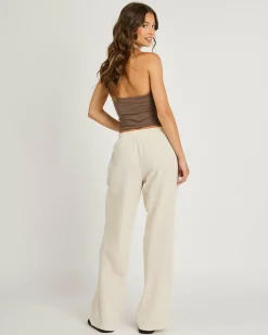 New Rico Pants Women Bottoms|Linen Blend