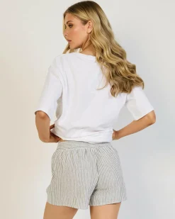 Sale Rico Shorts Women Linen Blend|Bottoms