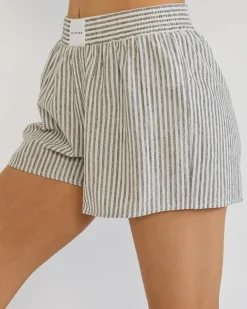 Sale Rico Shorts Women Linen Blend|Bottoms