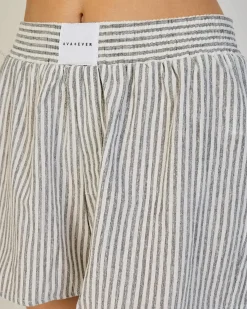 Sale Rico Shorts Women Linen Blend|Bottoms