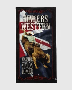 Beach Accessories & Towels*Ringers Western Ride Harder Towel Multi