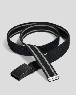 Belts*Rusty Ridgemont Web Belt Black