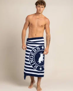 New Ringers Stripe Towel Beach Accessories & Towels
