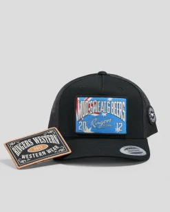 Headwear*Ringers Western Switcheroo Trucker Cap Black