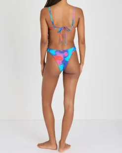 Rio Shirred High Cut Bikini Bottom Women Bikinis