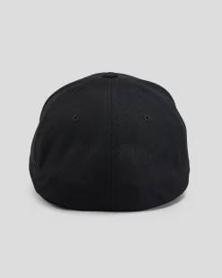 Headwear*Jacks Rise Flexfit Cap Black