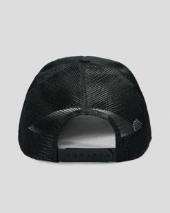 Headwear*Nike Rise Outdoor Trucker Cap Black/black/university Blue
