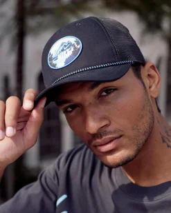 Headwear*Nike Rise Trucker Cap Black/university Blue