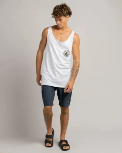 Clearance Rising Sun Singlet Tops & T-Shirts