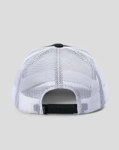 Headwear*Jacks Rising Trucker Cap Black/white