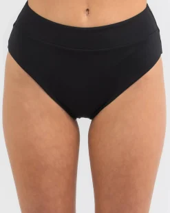 Bikinis*Kaiami Rita High Waisted Bikini Bottom Black