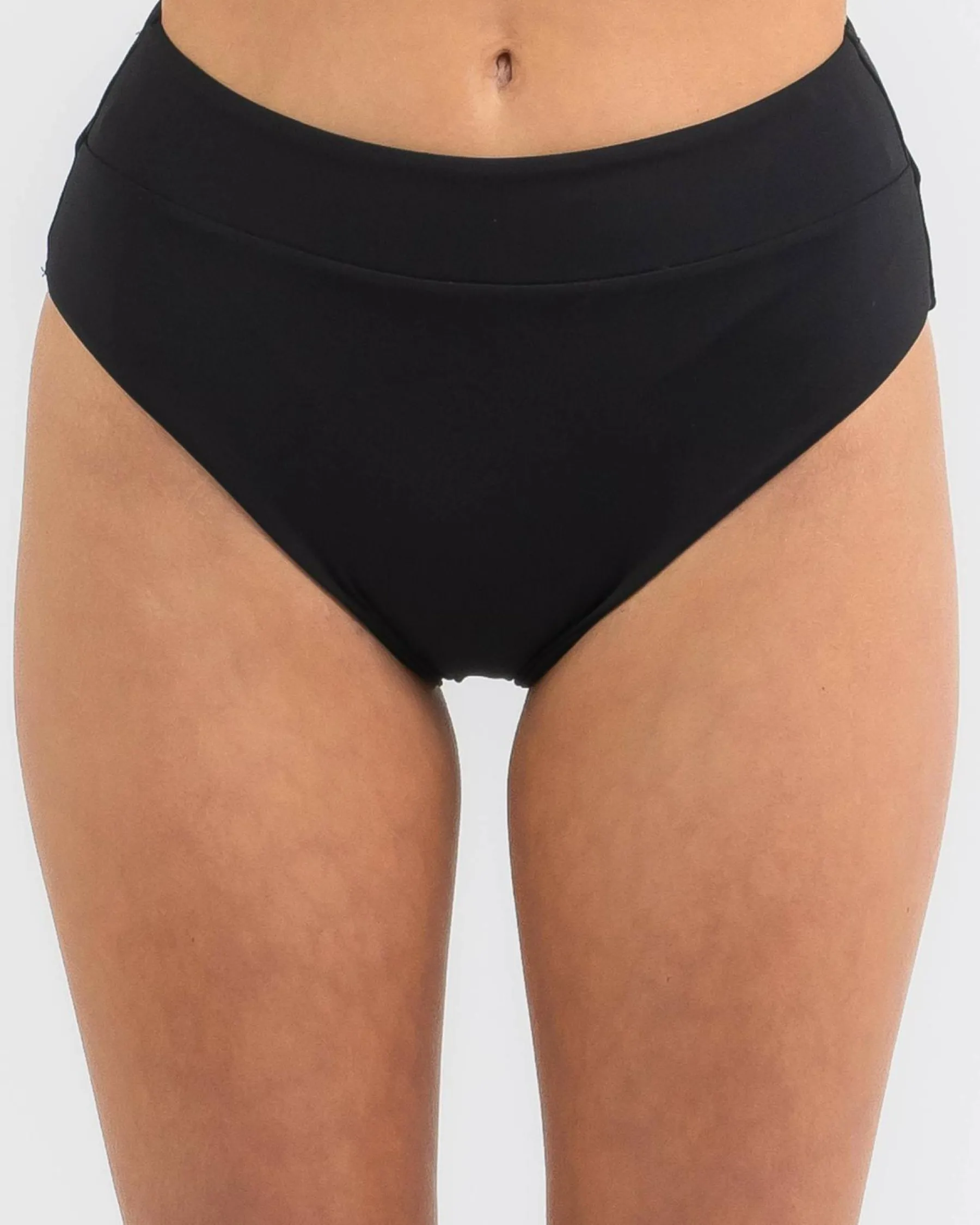 Bikinis*Kaiami Rita High Waisted Bikini Bottom Black