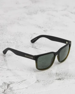 Sunglasses*Carve Rival XL Polarised Sunglasses Matte Black / Olive Polar