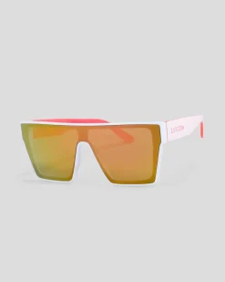 Sunglasses*Lucid Riviera Sunglasses White/pink