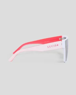 Sunglasses*Lucid Riviera Sunglasses White/pink