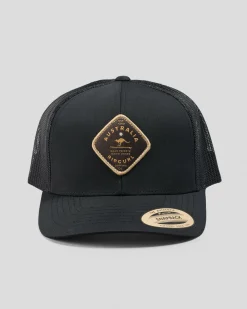 Headwear*Rip Curl Road Trippin Trucker Cap Black