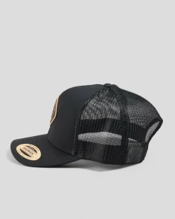 Headwear*Rip Curl Road Trippin Trucker Cap Black