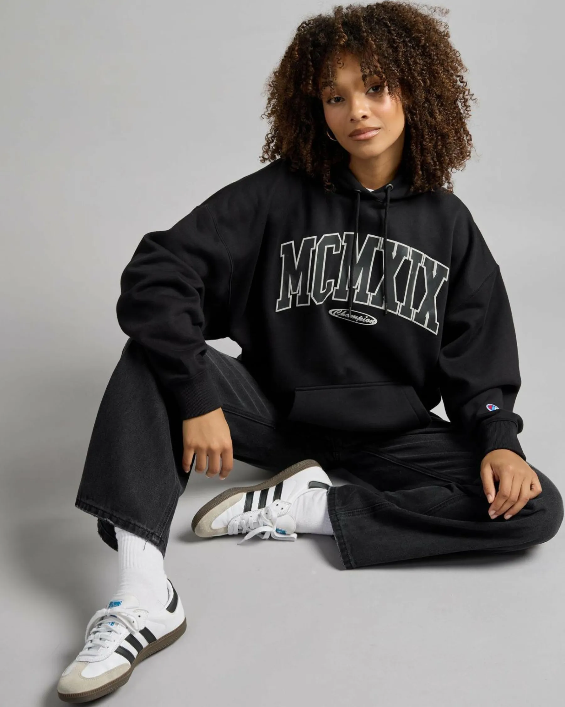Sets|Jumpers & Hoodies*Champion Rochester MCMXIX Hoodie Black